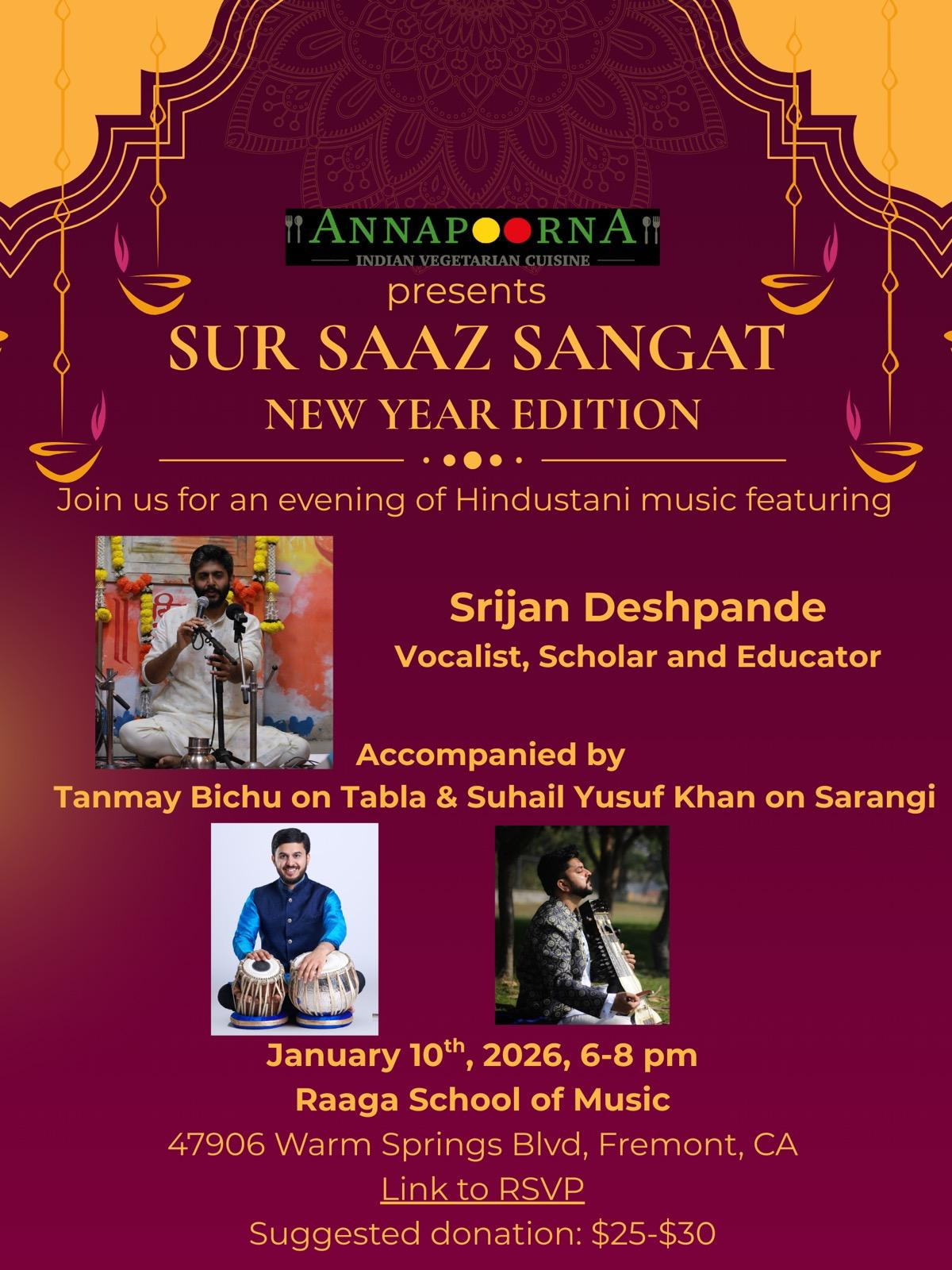 Sur-Saaz-Sangat, Fremont CA, 10 Jan 2026
